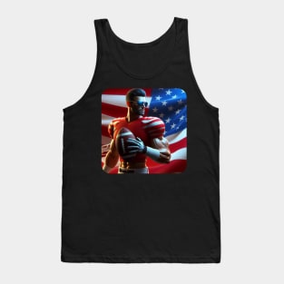 American Man NFL Football Player #25 Tank Top